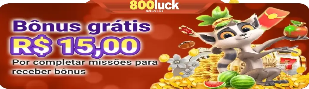 800luck Promoções com bônus exclusivos e rodadas grátis