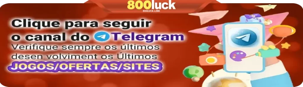 800luck Promoções com bônus exclusivos e rodadas grátis