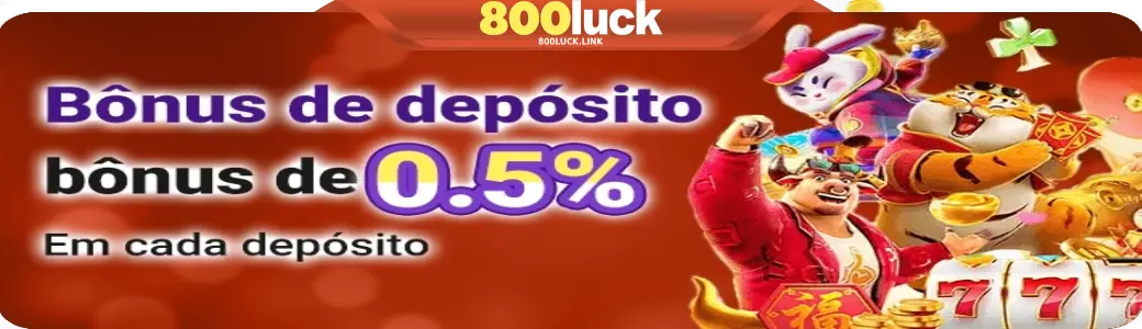 800luck Promoções com bônus exclusivos e rodadas grátis